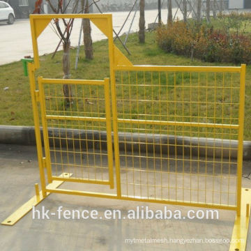 6ftx10ft PVC Coated Temporary Portable Industrial Sites Construction Fence For Special Events